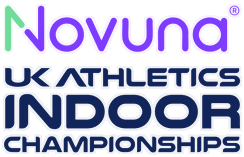 Novuna UK Athletics Indoor Championships Official Logo