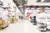 Blurred image of supermarket retail