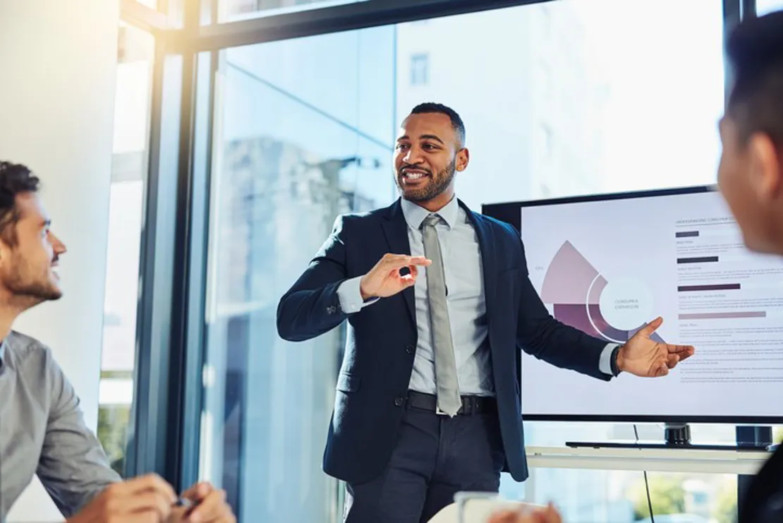 Man Giving Presentation