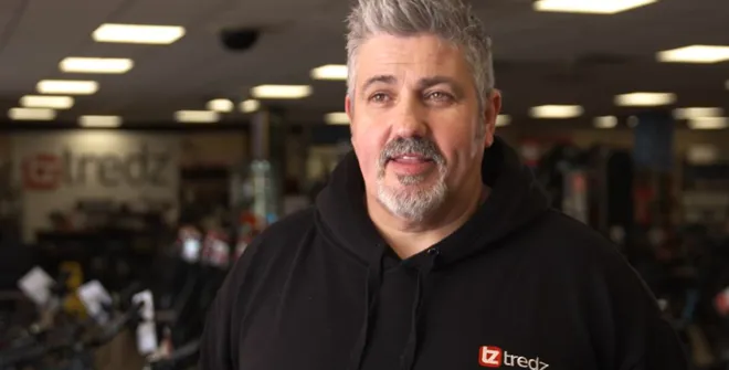 Headshot of Mark Edmunds, Store Manager at Tredz