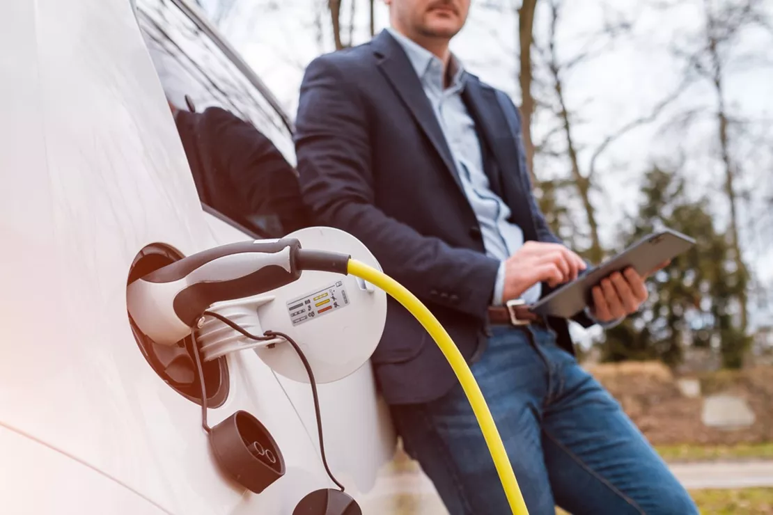 Charging EV via the Electric Highway